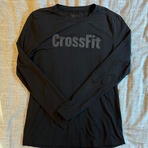 NOBULL long sleeve black CrossFit shirt. Size small.